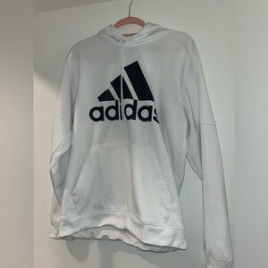 White adidas hoodie *READ DESCRIPTION*